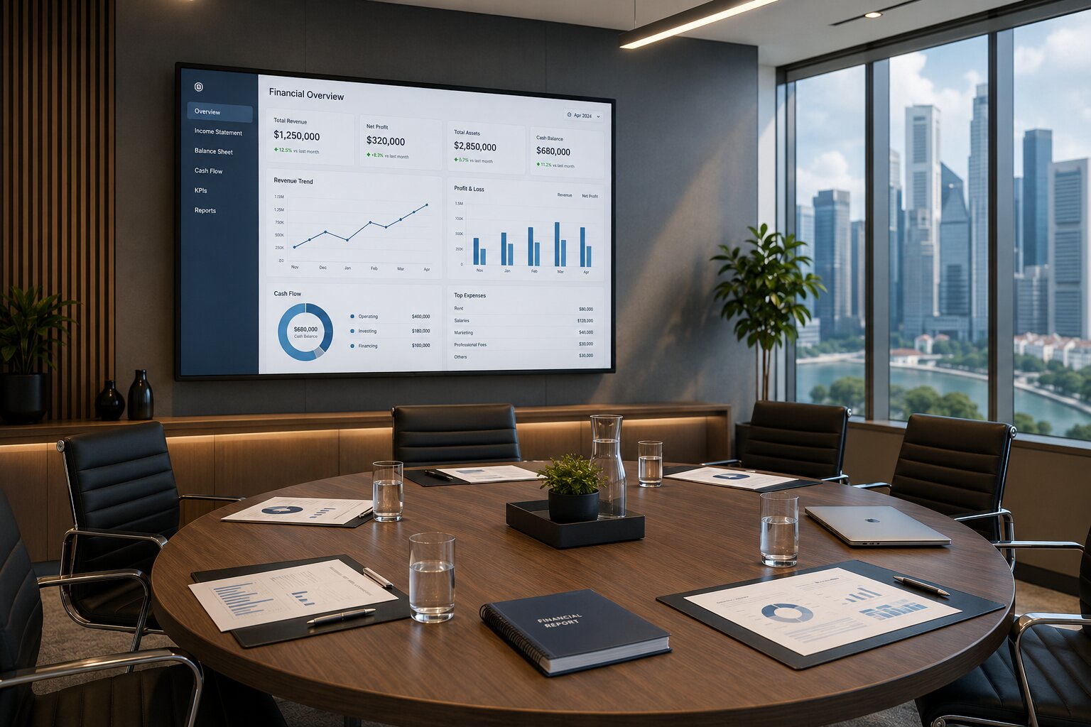 Our CFO as a Service provides Singapore companies with C suite financial guidance at a fraction of the cost