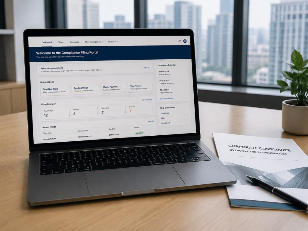 Annual returns filing in Singapore is mandatory